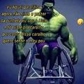 Hulk cadeirante