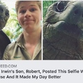 tortoise selfie