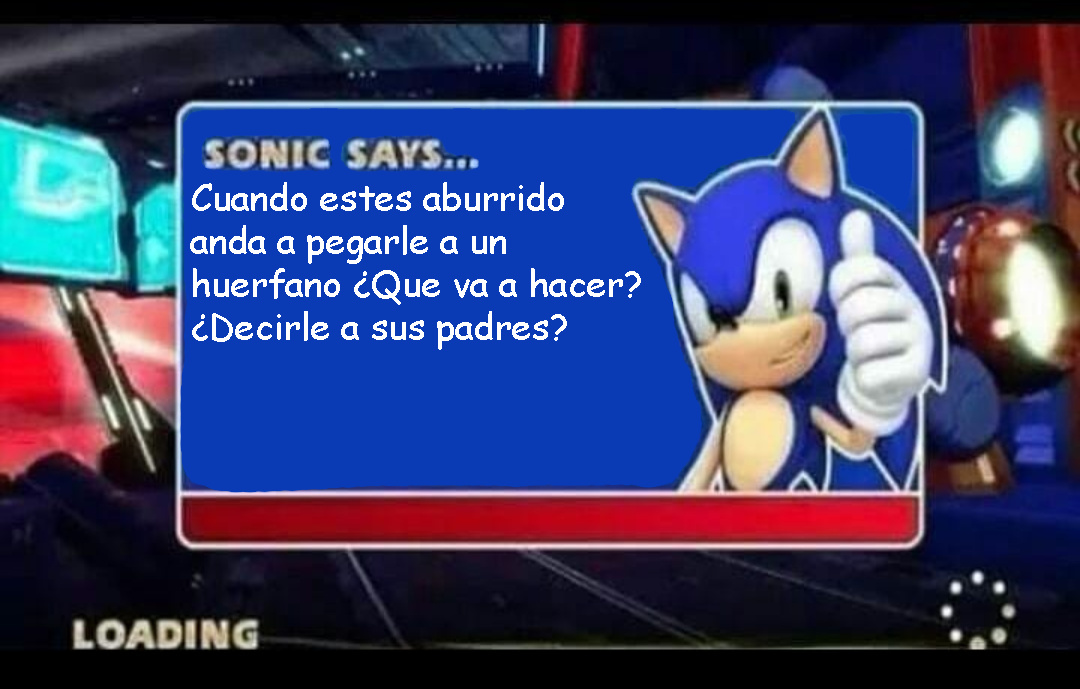 Sonic says ur mom gay lol - meme