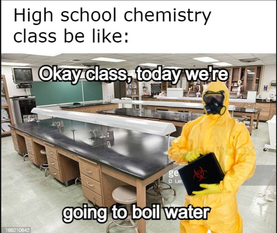 Dont forget the safety goggles - meme
