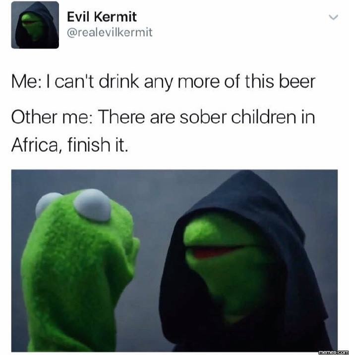 Kermit darth Vader - meme