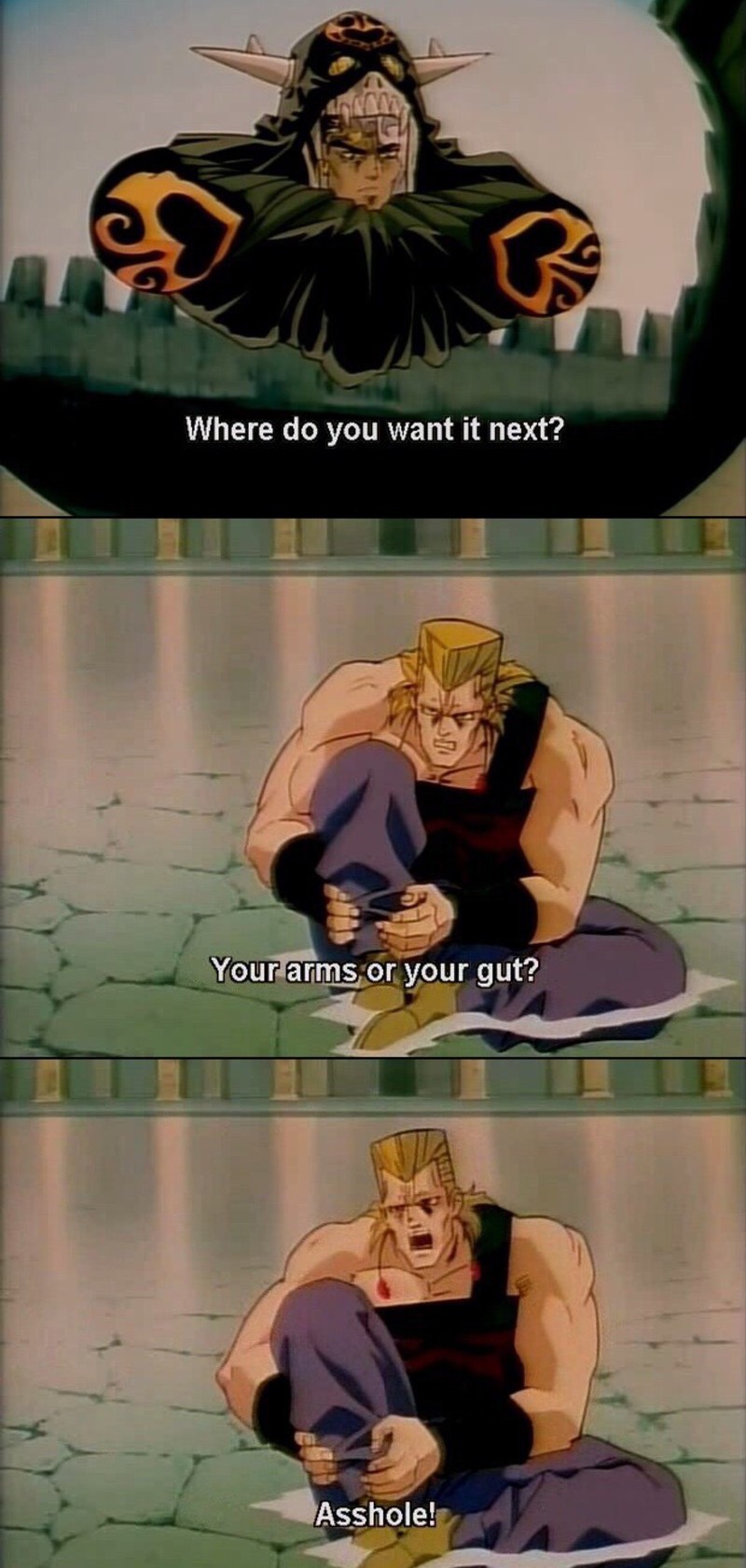 as you wish Polnareff - meme