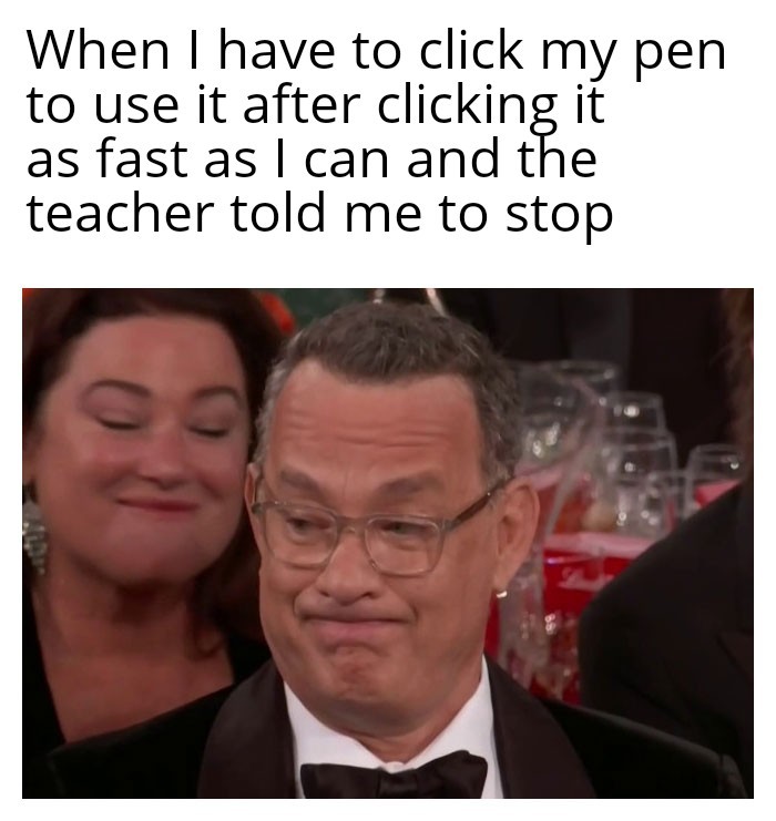Rose gold pens are sick - meme