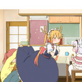 Sauce is Miss Kobayashi's Dragon Maid and it is not a hentai. 13 episodes subbed and dubbed and a 14th episode only subbed.
