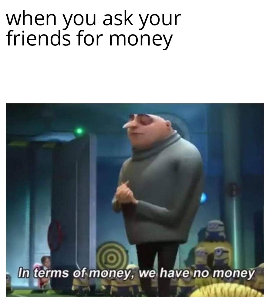 Friends for life - meme