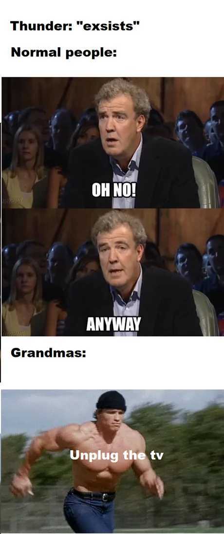 That's one buff grandma.. - meme
