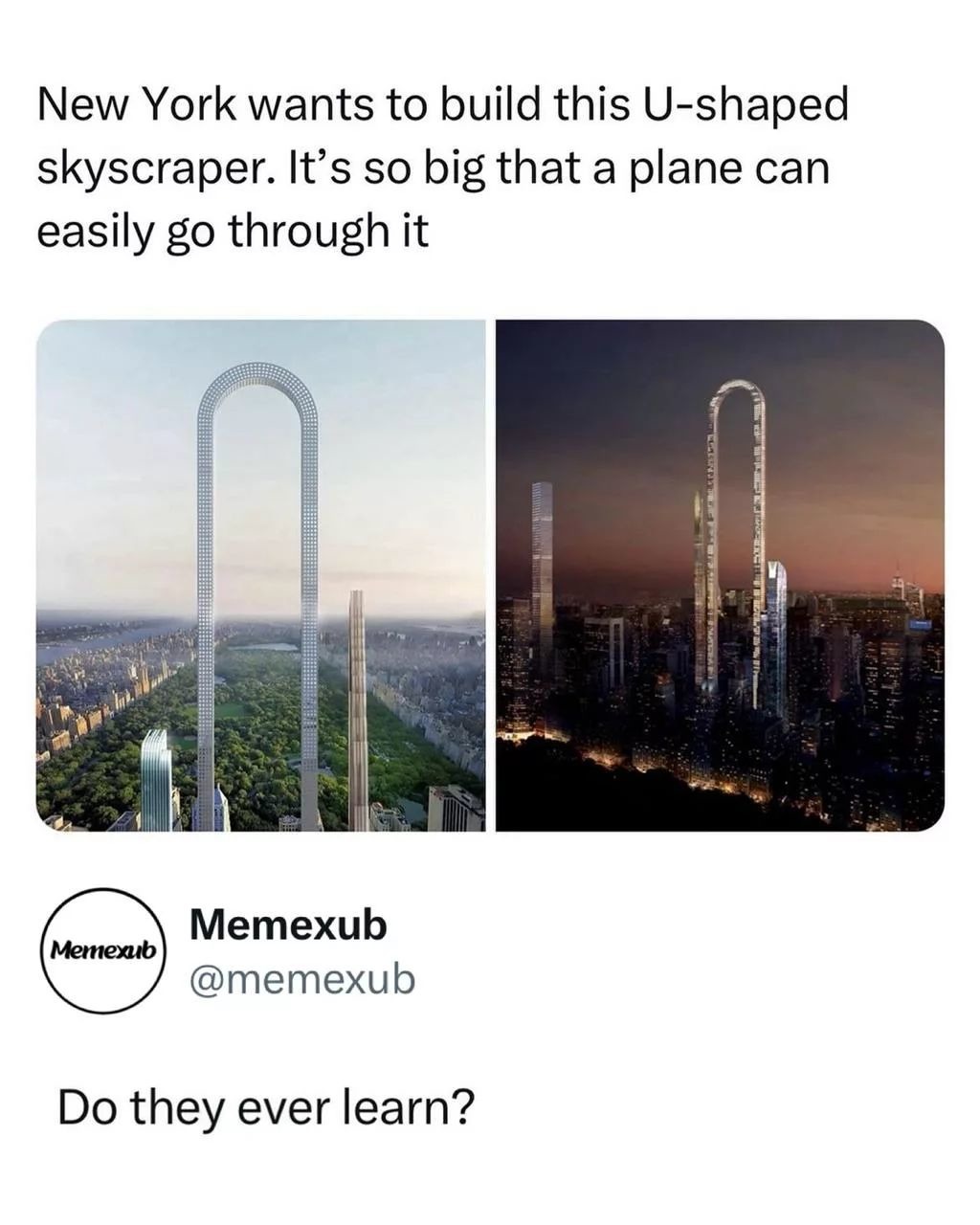 It's better than a plane not being able to go through it - meme