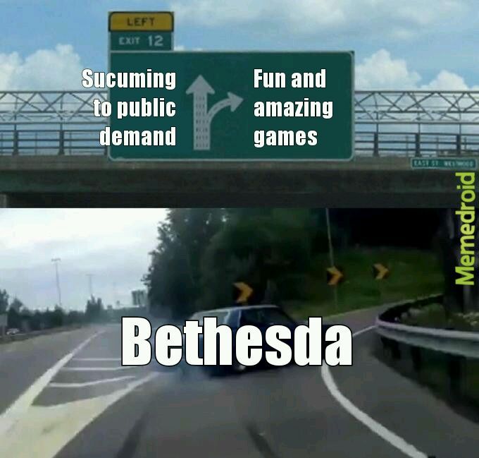Oh Bethesda - meme