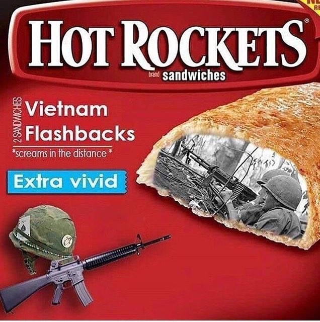 Mmm... Sum hot rockets - meme