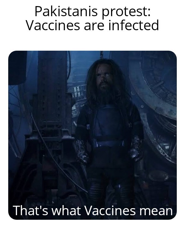 Thanos should snap off anti-vaxxers - meme