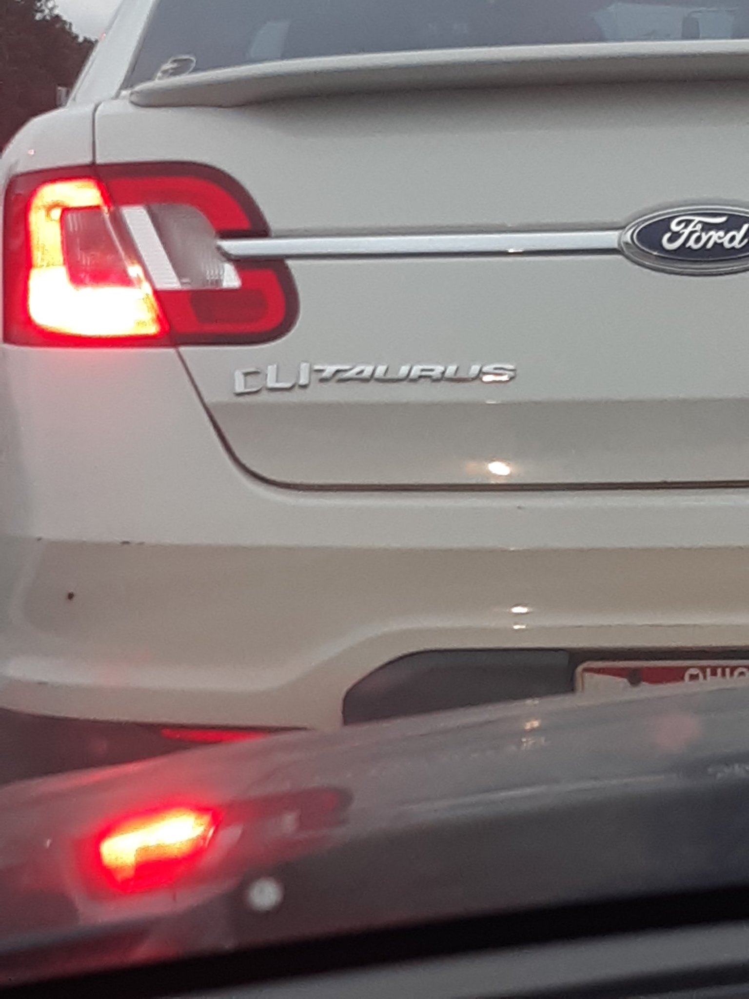 This gem was just in front of me at a light. - meme