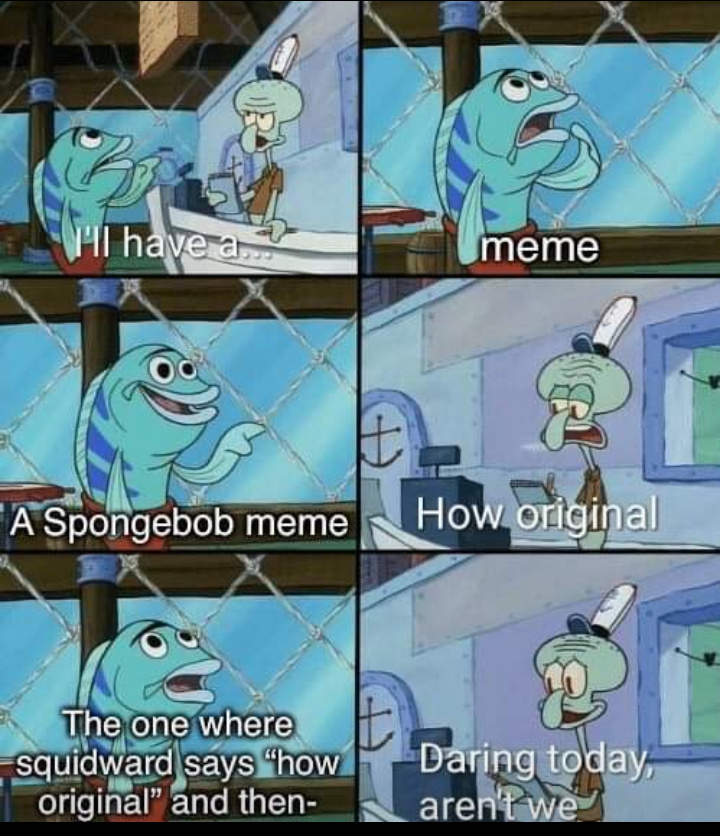 Sponge meme