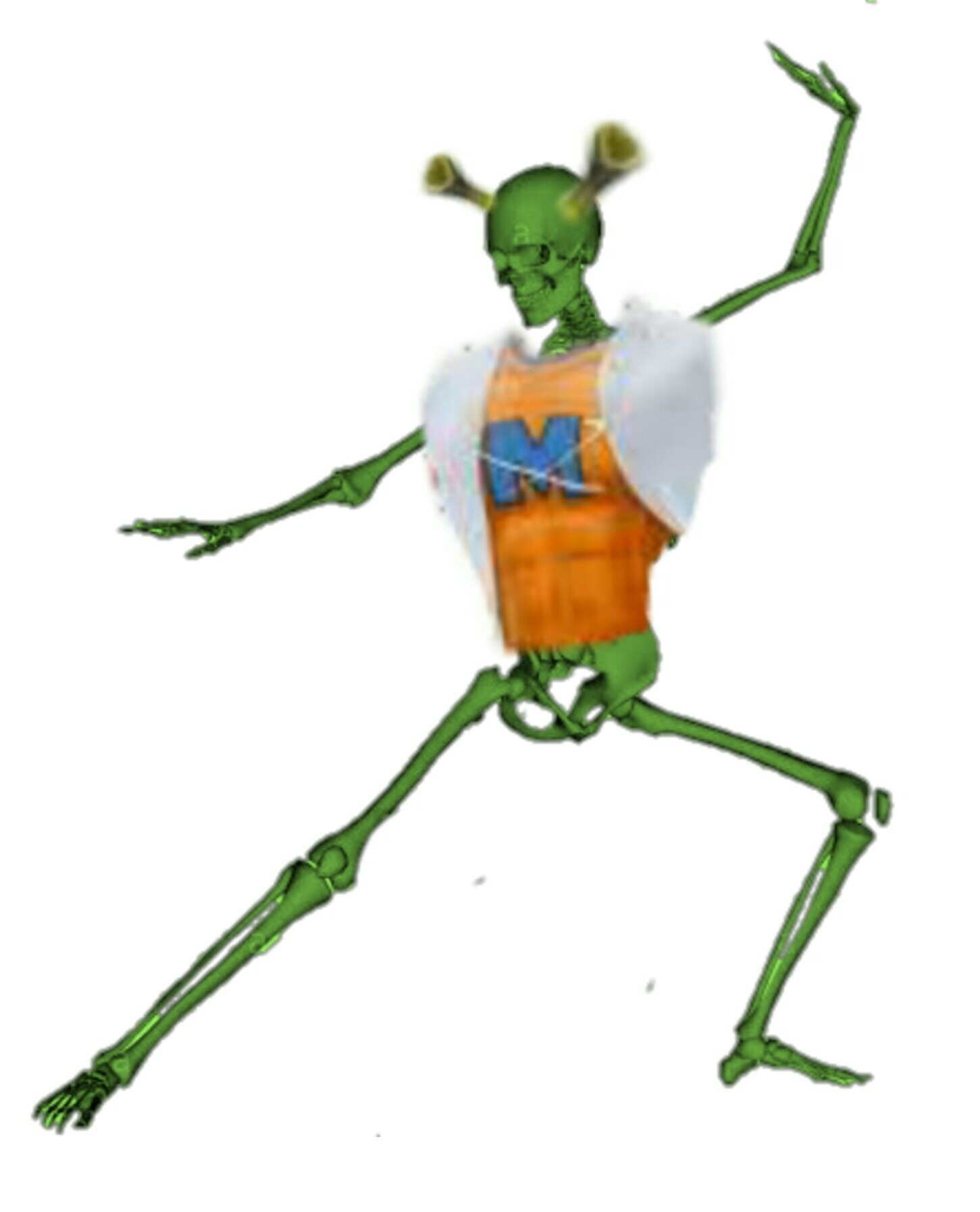 Esqueleto anti-Furros, otakus y grasosos - meme