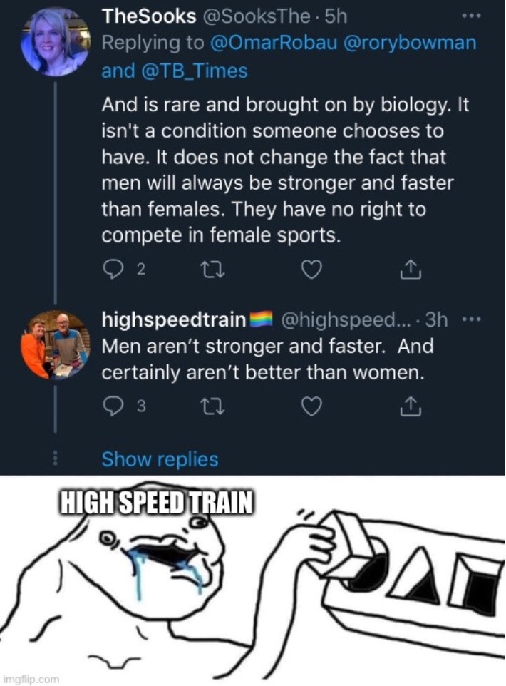 I love pride month. there are a lot of idiots to laugh at on twitter - meme
