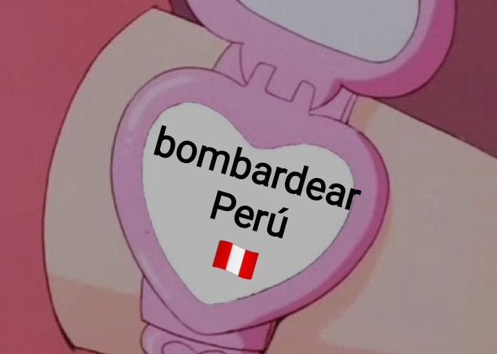 Bombardear Perú - meme