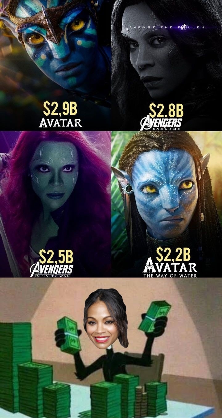Y vienen mas secuelas de Avengers y Avatar - meme