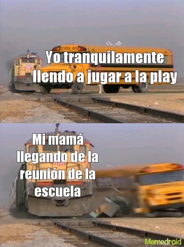 Al titulo lo madreo su mamá por sus notas - meme