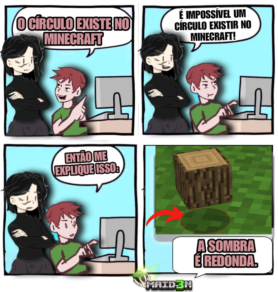 MAIS UM MEME DO GÊNIO Maid3n KAKAKAKA