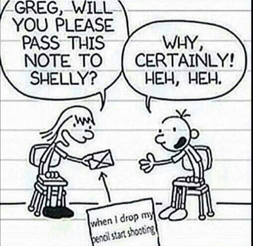 Diary of a wimpy kid - meme