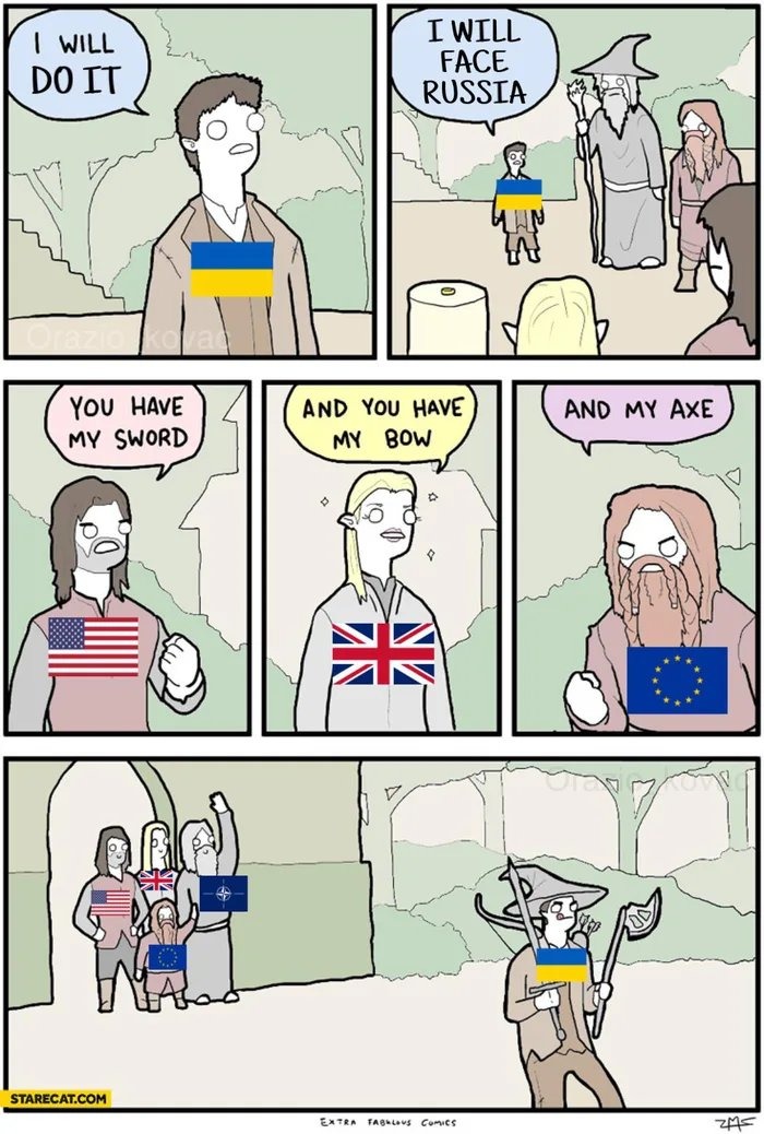 The lord of Ukraines - meme