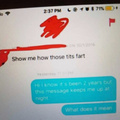 Show me how those tits fart