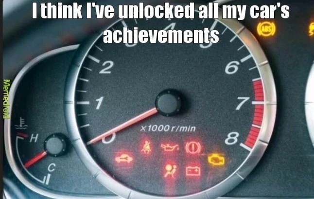 Time for a new car - meme