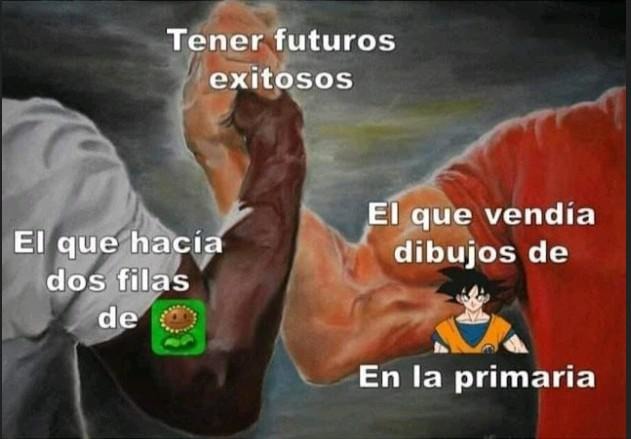 Yo una vez pedi un dibujo de Gohan ahi todo insano, me costo caro, pero Gohan SSJ2 lo vale completamente (son 3 lineas, pero solo si vas a poner melonpultas, si no pues con 2 basta) - meme