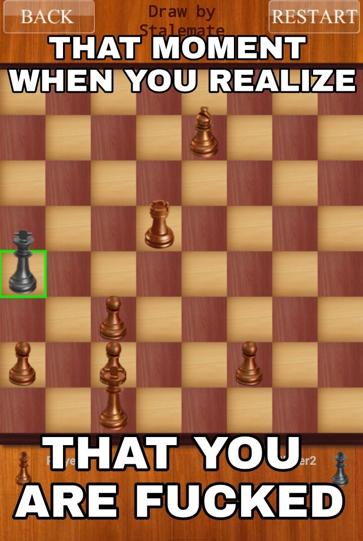 Damned chess - meme