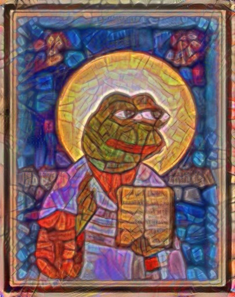 Stained glass. - meme