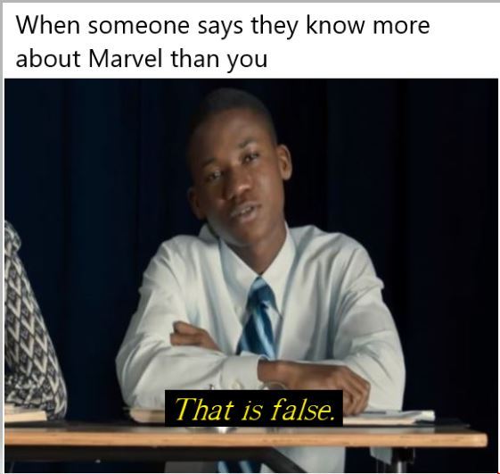 That is false - meme