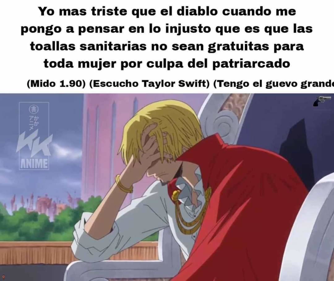 Cuando te estas lavando las manos y recuerdas que las mujeres menstrúan :crying: :crying: - meme