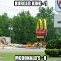 Burger 1 McDonald's 0