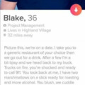 Blake not from State farm