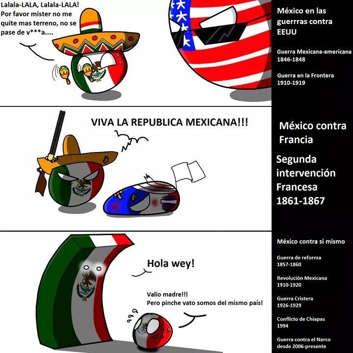 hystori of mexico xd ._. - meme