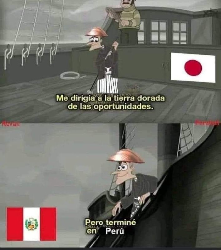 Me dirigía a la tierra dorada de las oportunidades... pero acabé en Perú - meme