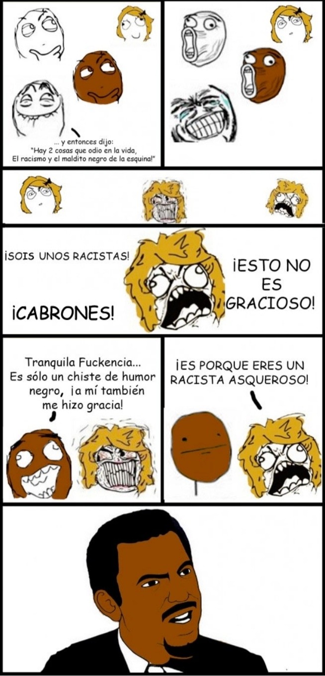 Repost de un rage comic de los 2010s y no me importa :haters: - meme