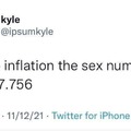 Fucking inflation man