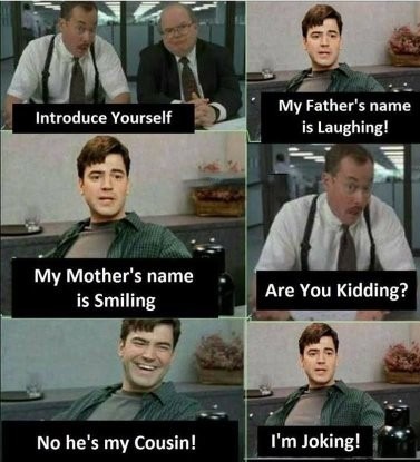 Wow what a epic introduction - meme