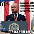 Kanye's reelection will suffer