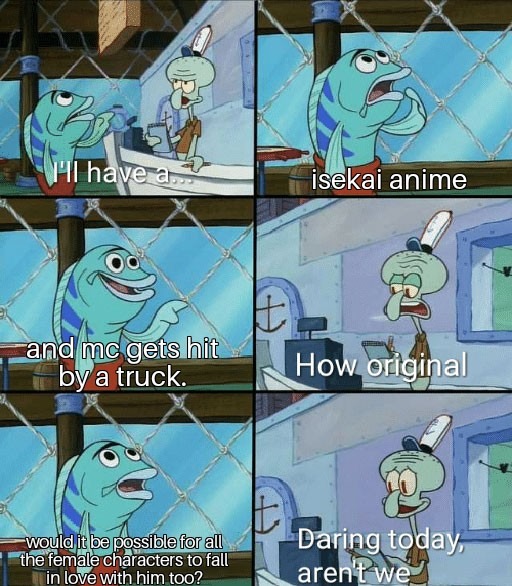 Favorite isekai anime? - meme