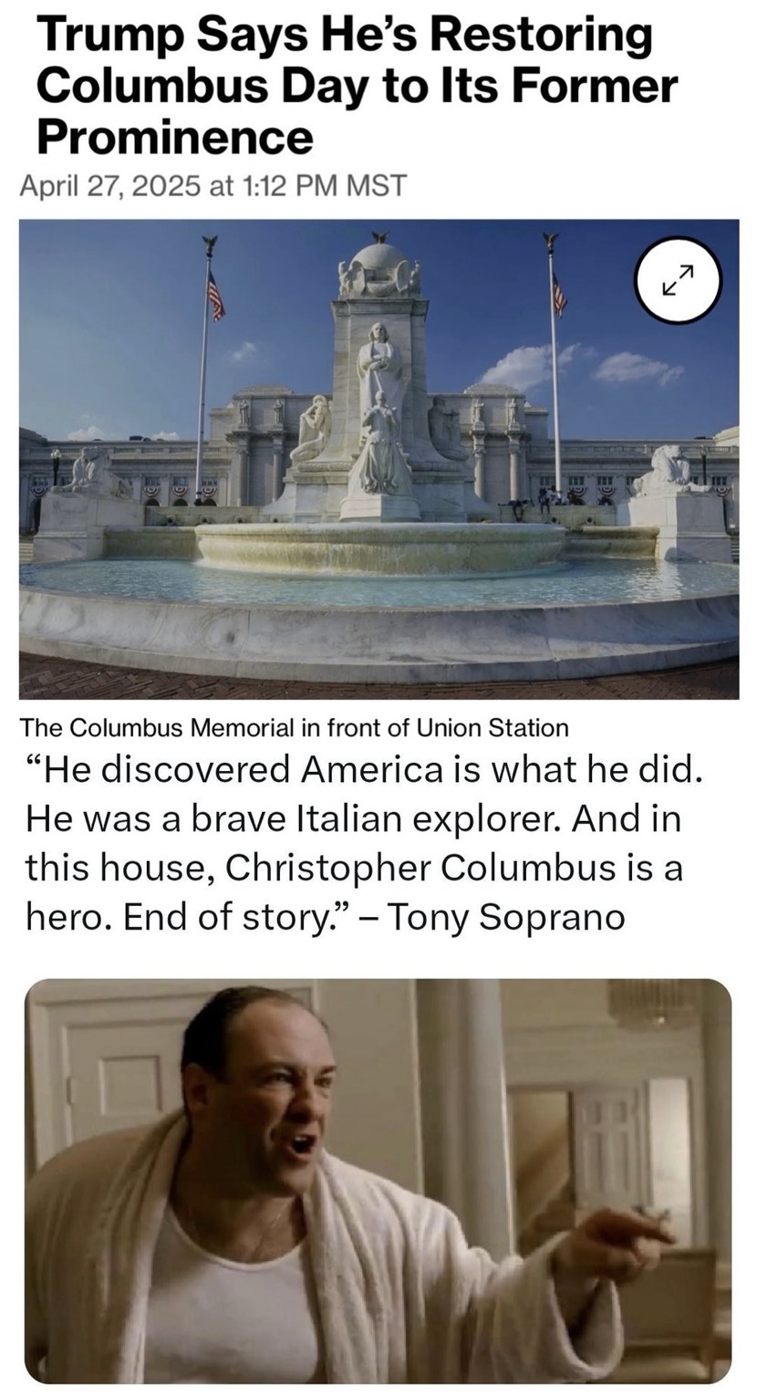 Make Columbus Day Great Again - meme