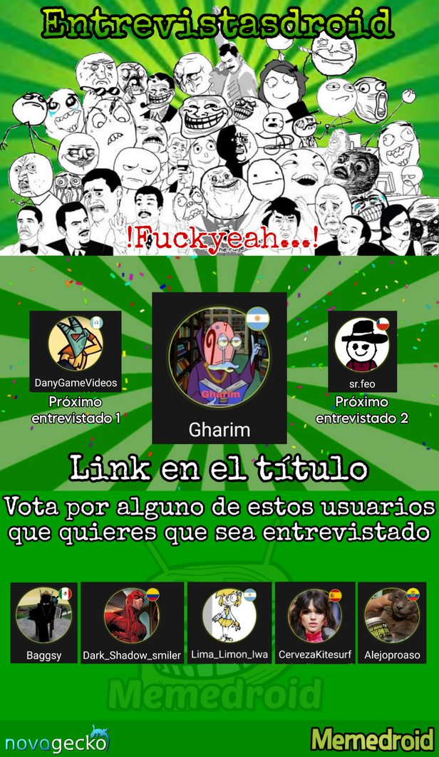 https://imgur.com/a/gL6f7Ig Entrevista de Mini_Moose queda pendiente porque será en video :v - meme