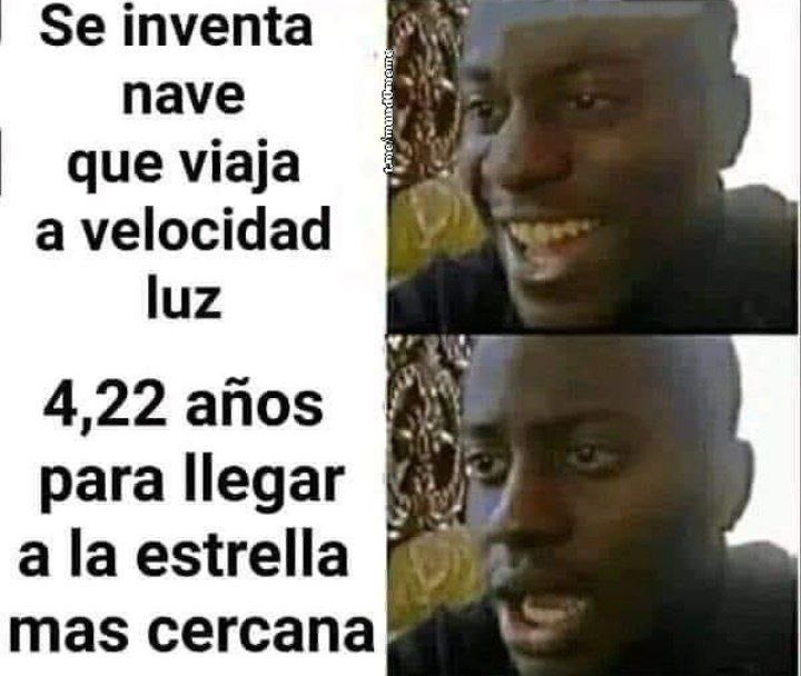 viaje luz y ya - meme