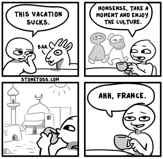 Nice weather in france this time of year - meme