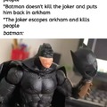 Batman rules