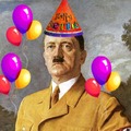 Feliz cumpleaños Hitler esperemos y te la pases bien