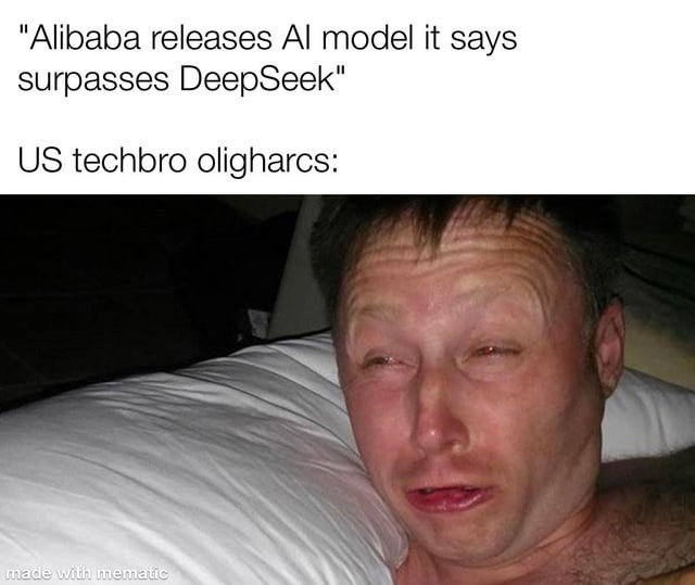 Alibabia AI model meme