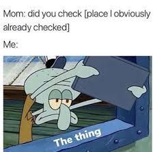 “The thing” - meme
