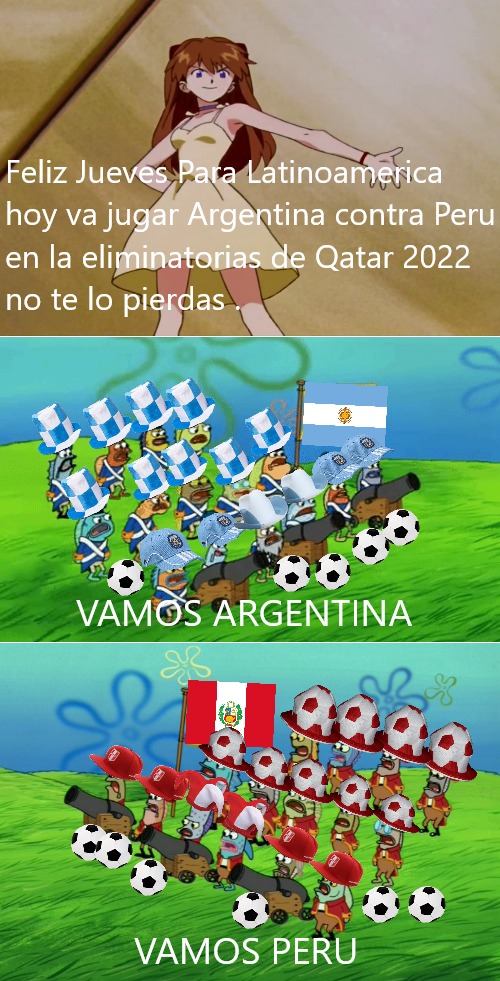 Feliz Jueves Argentina Vs Peru. - meme