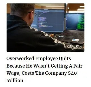 Overworked employee - meme